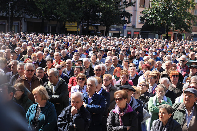 protesta pensionistas y jubilados