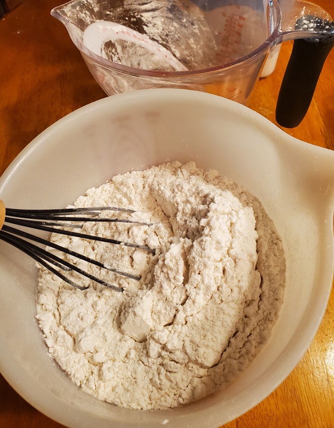 flour mixture for coating calamari to fry