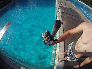 GoPro on Mop Stick