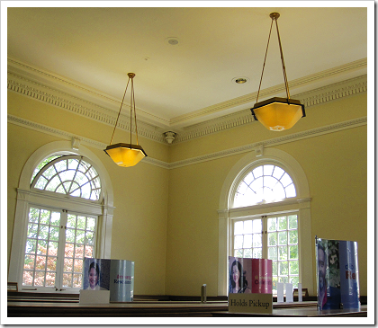 Columbia City Library windows