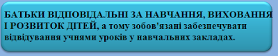 Відвідування школи