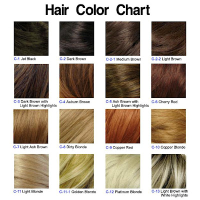Hair Colour Chart on Modern Human Evolution The Diverse Palette Of Hair And Eye Colors That