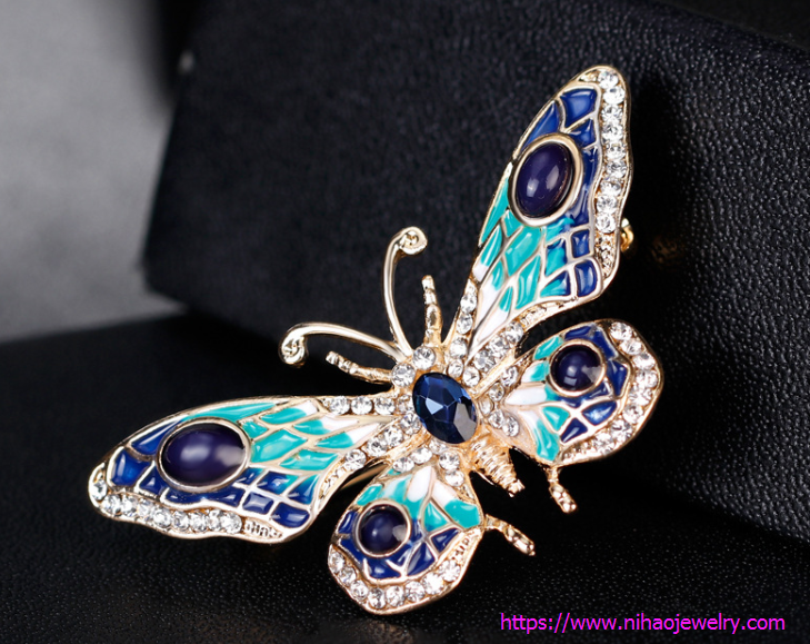 Fashion OL alloy plating brooch 