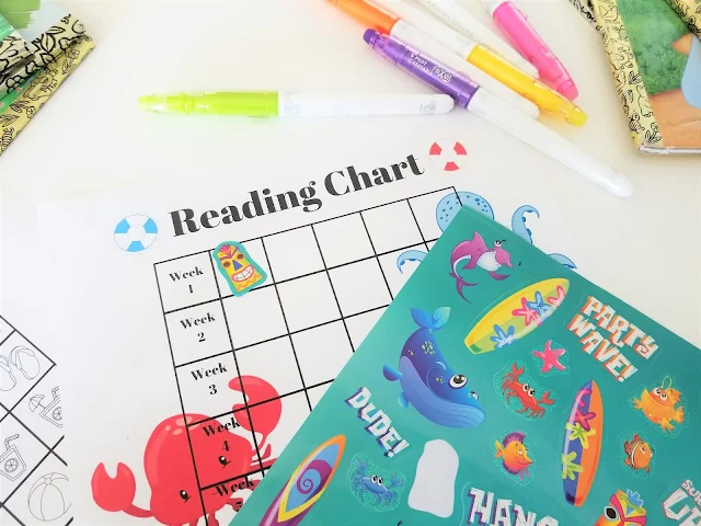 printable reading chart