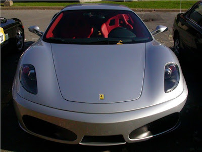 Silver Ferrari F430 Pictures 1