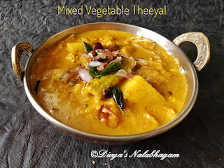 Mixed Vegetable Theeyal