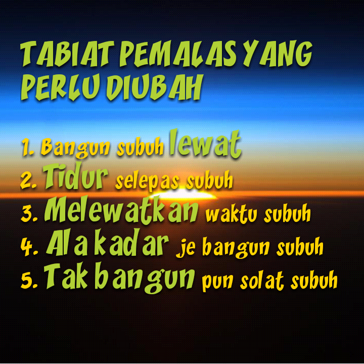 SOLAT SUBUH | prettypinkish.blogspot.com