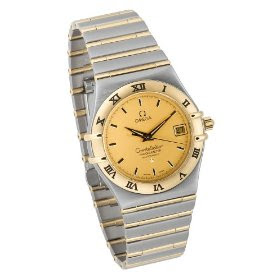 Constellation Automatic Chronometer Two-Tone Watch Omega Men's 1202.10.00