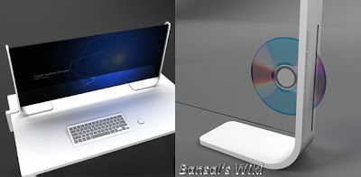 Concept Slim Optical LED screen with DVD port
