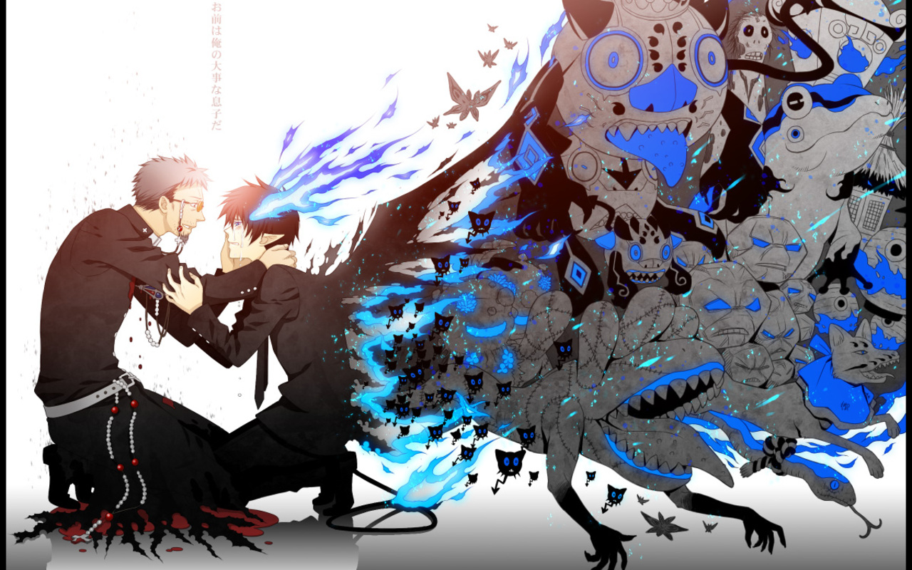 The Dreams of Manga: [Wallpapers] Ao no Exorcist