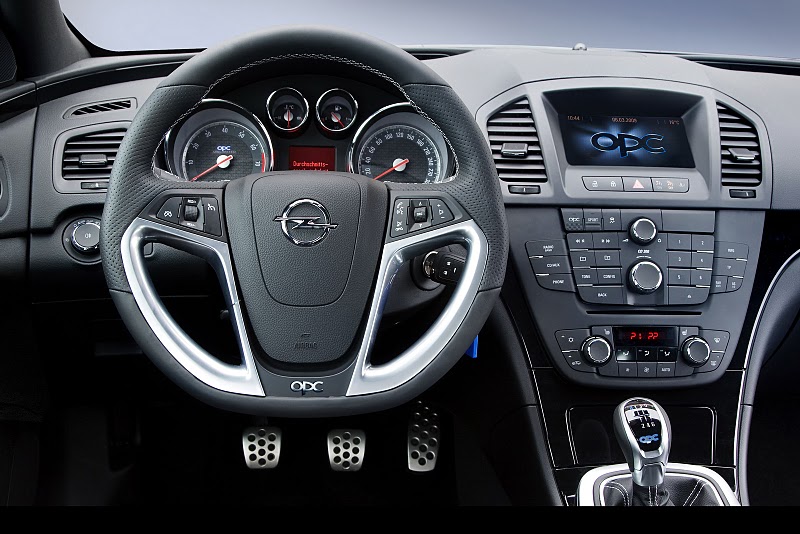 Opel Insignia OPC Components of the first order but the differences are 