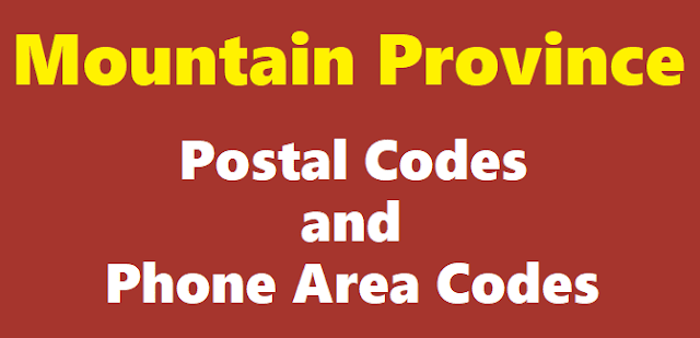 Mountain Province ZIP Codes