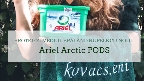 Protejezi mediul spălând rufele cu noul Ariel Arctic PODS