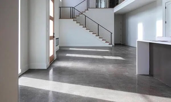Polished Concrete - 10 Flooring Options to Make Your Home Look Luxurious