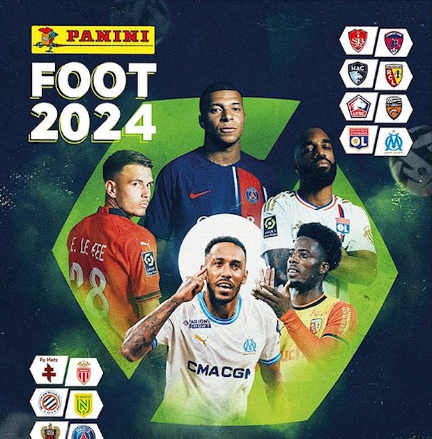Football Cartophilic Info Exchange: Panini (France) - Foot 2024 (05) -  50-Packet Box