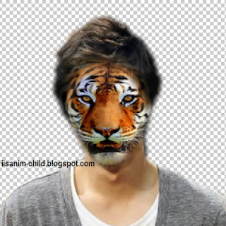 membuat manusia Harimau di photoshop