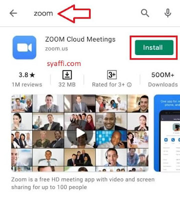 Cara Menggunakan Zoom Meeting di HP