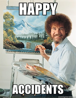 Happy Accidents, Bob Ross, happy, accidents, painter