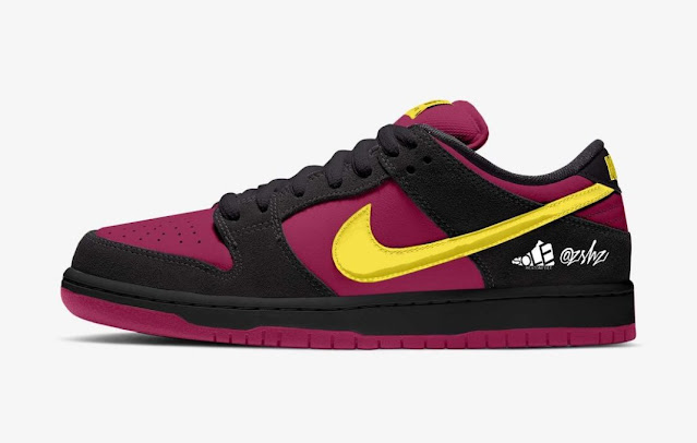 Nike SB Dunk Low Red Plum