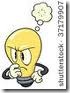 wondering light bulb