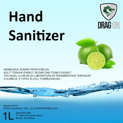 Hand Sanitizer Merk Drag On