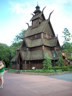 Stave Church Norway Epcot World Showcase