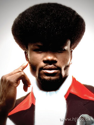 mens afro haircut