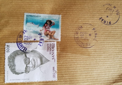 francobollo Polinesia Francese - Francis Ariioehau Sanford