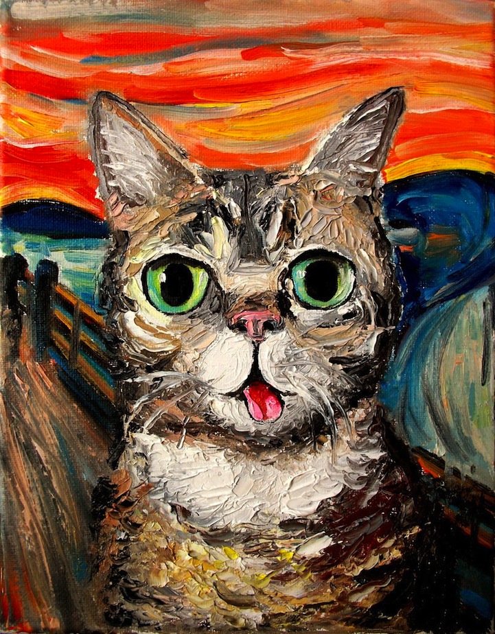 Download Grumpy Cat Oil Paintings - Campus Mercante