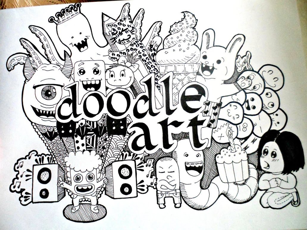 Creative Art Business Product Money From Art DoodleART