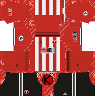 Sheffield United  FC 2019/2020 Kit - Dream League Soccer Kits