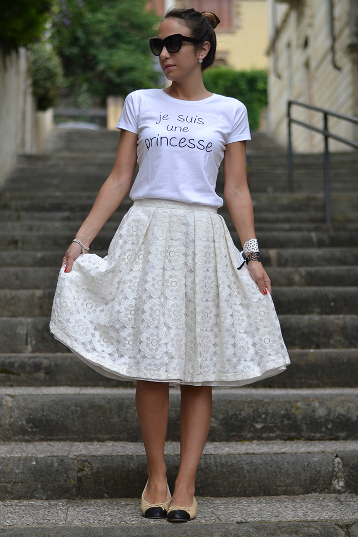 look con ballerine chanel