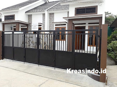 Rekomendasi 5 Model Pintu Pagar Besi Lipat yang Bagus Buat Dipilih