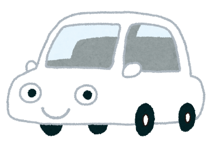 いろいろな色の車のキャラクターのイラスト かわいいフリー素材集 いらすとや