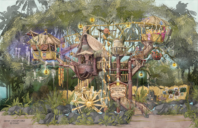 Disney, 迪士尼, Adventureland Treehouse, 2023年, 加洲迪士尼樂園, Disneyland, WDI, Walt Disney Imagineering, S.E.A., 探險家冒險家學會」Society of Explorers and Adventurers