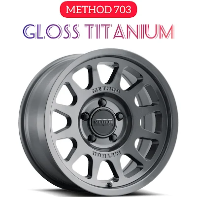 METHOD 703 GLOSS TITANIUM FOR TACOMA