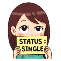 stiker untuk update status chatting gambar png