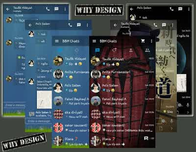 BBM GoRankPathTooth APK Terbaru (Transparent & Change Background)