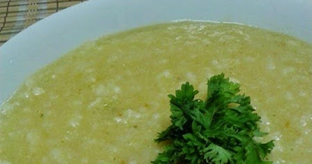 Dari Dapur MaDiHaA: Bubur Nasi Sinar Mentari (untuk suami 