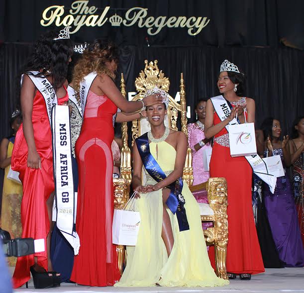 Miss Africa Great Britain was won by Sarah Jegede