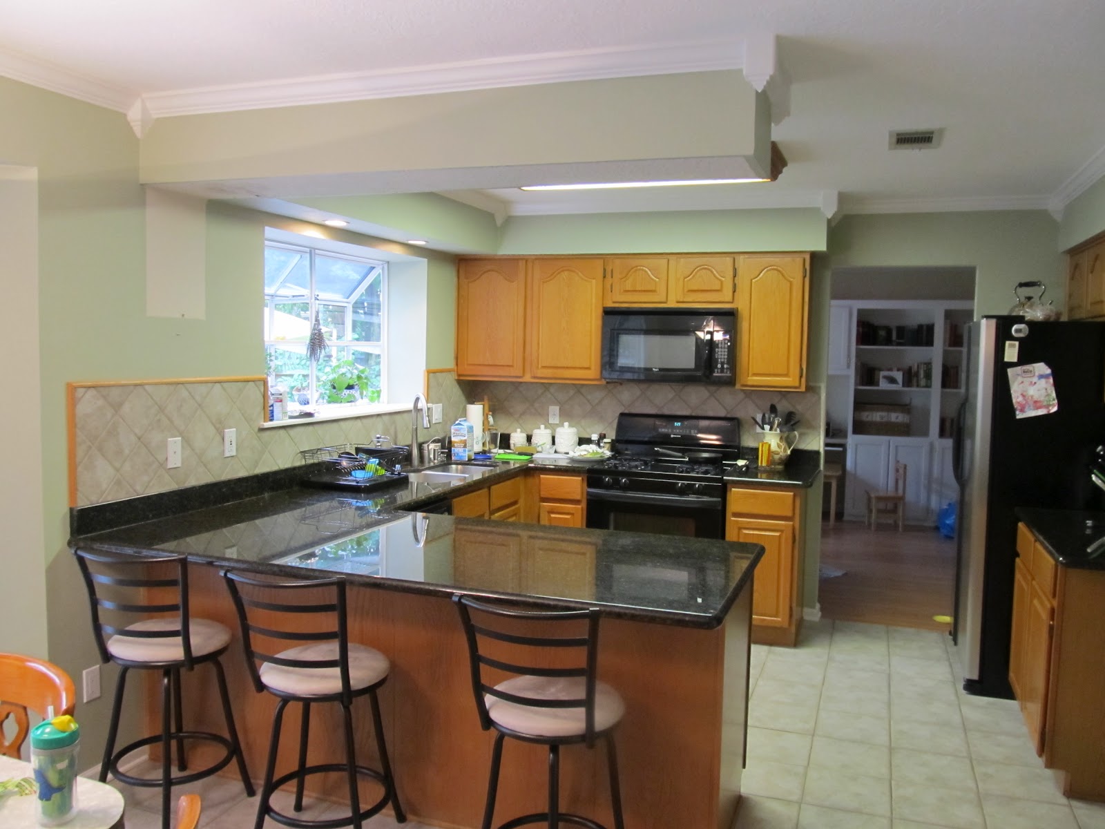 Water Damaged Kitchen Cabinets