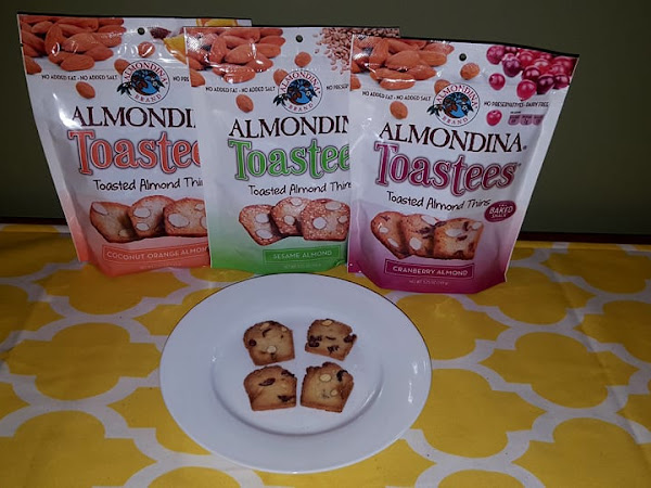 Stay on Track to Reach Your Goals with Healthy Snacks from ALMONDINA Toastees + #Giveaway