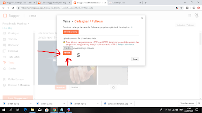 Bagaimana Cara Mengganti Template Blogger Hasil Download