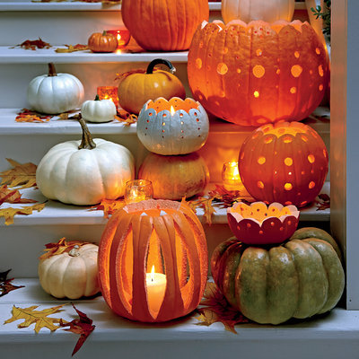 elegant carved pumpkins pics