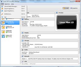 virtualbox menu file
