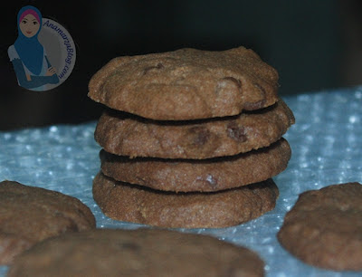 Kuih raya pertama : Biskut Choc Chips - Sumarz.Com