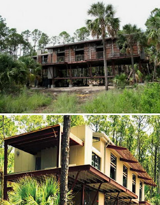 Raised Home From Hurricanes, Brush Fires & Floods