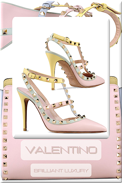 ♦Valentino Watercolor Accessories #shoes #bags #pastelcolour #brilliantluxury