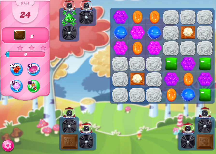 Candy Crush Saga level 3154