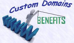 own custom blogger domain benefits